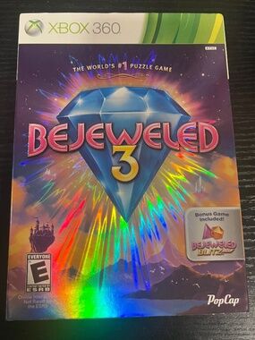 Bejeweled 3 (Microsoft Xbox 360, 2011) NEW
